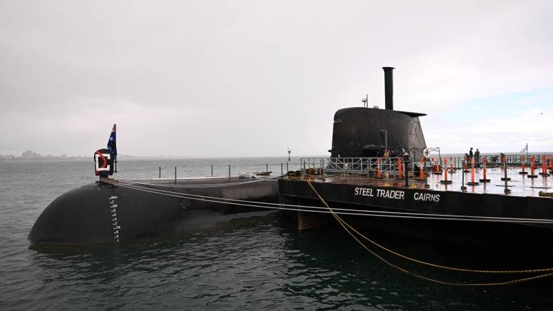 L'Australie investit des milliards dans des sous-marins à propulsion nucléaire. (Photo : JOEL CARRETT)