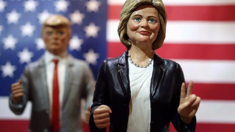Naked Hillary Clinton statue causes fight