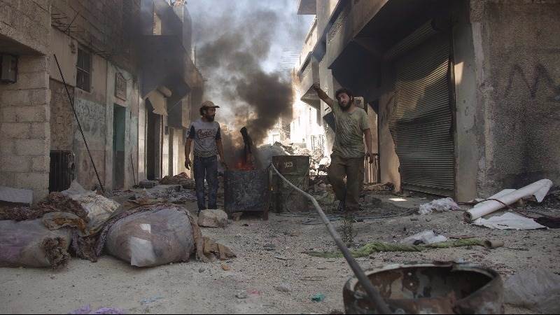 Russia calls U.S. to condemn Aleppo attack