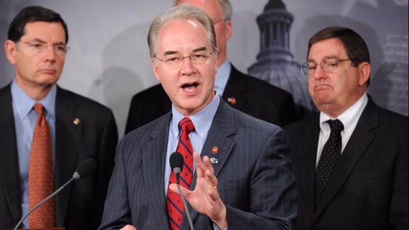 Trump picks congressman Price for health secretary