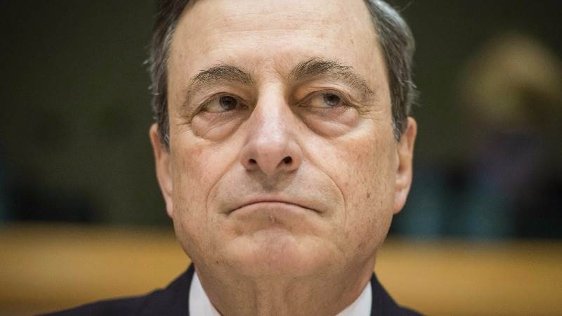 Draghi: ECB never discussed helicopter money