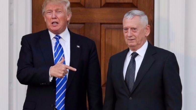 Report: Trump picks Mattis for defense secretary