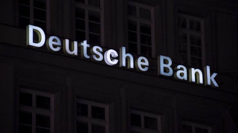 Deutsche Bank drops around 9%