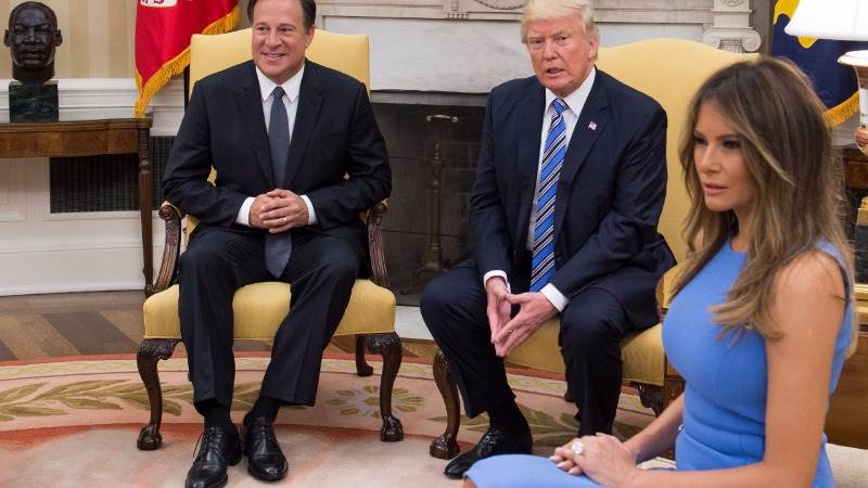 Trump tweets he was honored to host Panama's president