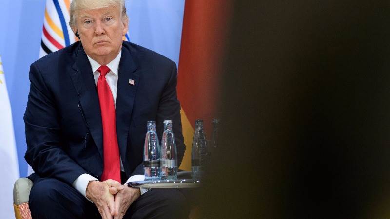 Trump retweets Karen Pence on art competition