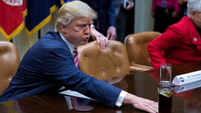Trump had bipartisan dinner with senators