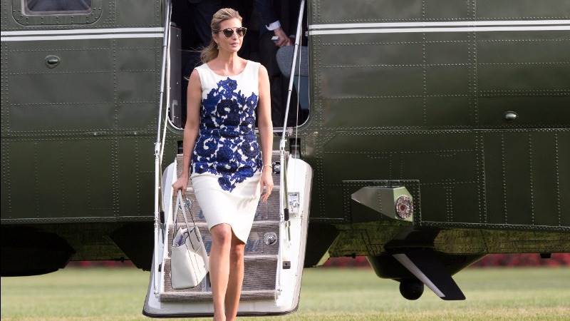 Trump retweets Ivanka on India visit