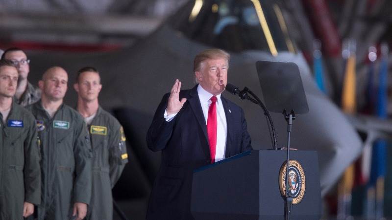 Trump: Happy birthday US Air Force