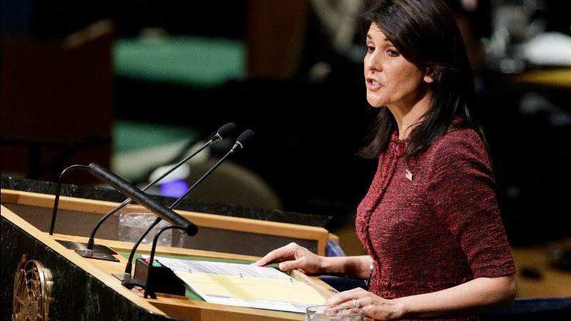 Haley: US will not tolerate Iran's dangerous behavior