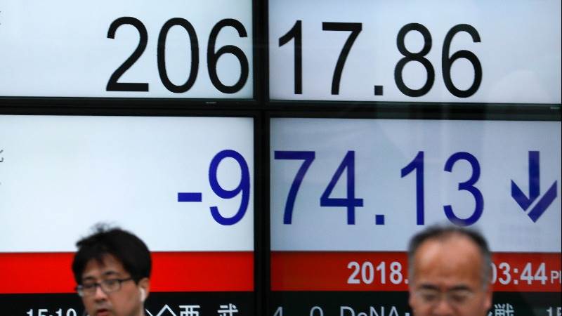 Asian markets mostly in red amid US-Japan trade talks