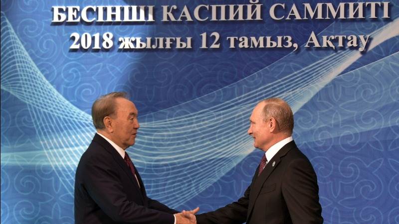 Caspian states strike deal to arrange sea's future