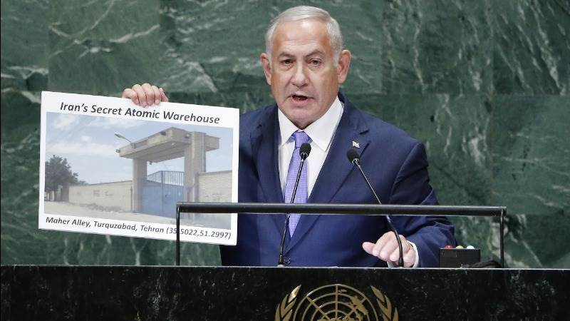 Netanyahu: Iran has secret atomic warehouse