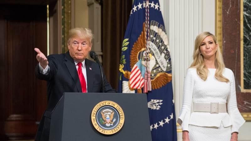 Trump says Ivanka 'would be incredible' UN envoy