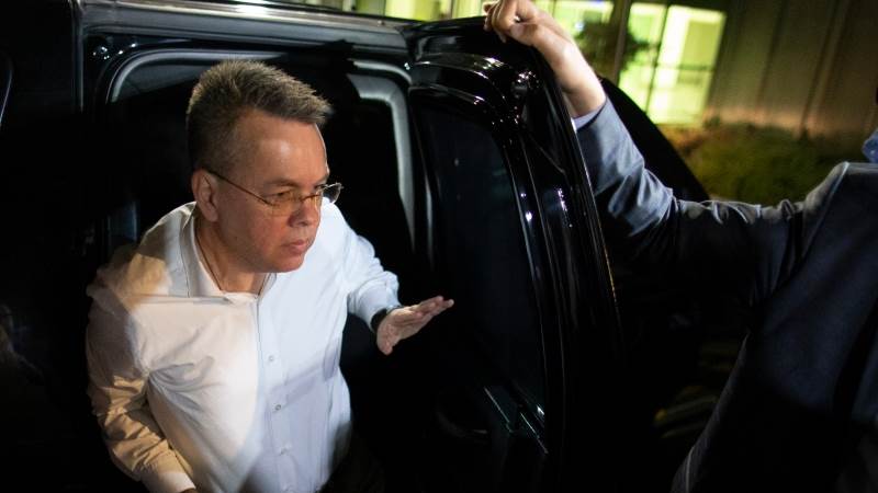 Trump thanks Erdogan for helping in release of pastor Brunson